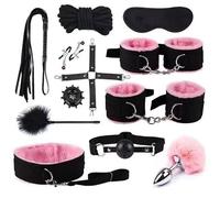 Practical Pink Nylon Twelve Piece Set with Multiple Combinations to Choose from, Diverse Styles for Couples, Holiday Surprise Gifts，Endurance Training Accessory