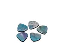 Practical Playing Guitar Picks Decorative Guitar Plectrums Resin Texture with Contoured Grip Multiple Color Choices Guitar Picks for Fast Solos
