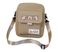 Practical Polyester Animal Shoulder Bag Cartoon Casual Crossbody Bags for School Trip and Everyday Adventures Lightweight Capybara Purse