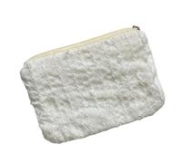 Practical Polyester Coin Wallet with Spacious Compartments for Keys Makeup Accessories Portable Daily Use Organized Student Friendly Portable Organizer