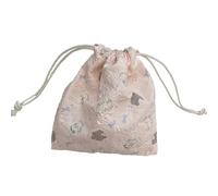 Practical Polyester Cosmetic Bag Reusable Makeup Organized Compact Storage Pouches for Brushes Credit Cards Small Items Compact Makeup Brush Holder