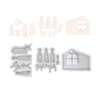 Practical Prayer Shaped Silicone Accessory for Easters Portable for Crafting Scented and Handmade Soaps Silicone