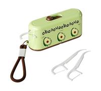 Practical Press to Open Teeth Floss Storage with Strong Materials and Multiple Styles Option Dispenser Portable Automatic Dispenser