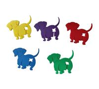 Practical Printed Cats/Dog Snacks Bag Clips Kitchen Storage Chip Clips For Bread Pet Food Sealing Tool