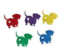 Practical Printed Cats/Dog Snacks Bag Clips Kitchen Storage Chip Clips for Bread Pet Food Sealing Tool Airtight Chip for Bread Preservation