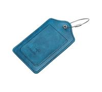 Practical Privacy Protected Travel Label with Sturdy Metal Hook and Multi Color Option for Easy Identification Easy Install Luggage Labels PU