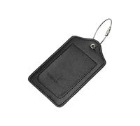 Practical Privacy Protected Travel Label with Sturdy Metal Hook and Multi Color Option for Easy Identification PU Luggage Identifier Colorful Luggage Labels for Family