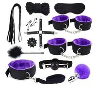 Practical Purple Nylon Twelve Piece Set with Various Combinations to Choose from, Diverse Styles for Couples, Holiday Surprise Gifts，Endurance Training Accessory