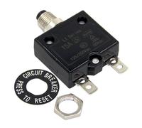 Practical Push Button Circuits Breaker 15A 125 250V 50V Manual Resets Overloads Protective For HVACs And Marine Use Home Appliance Circuit Breakers