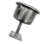 Practical Replacement Pool Lane Anchors Cup Rust Resistant Construction for Wall Mounting Embedded Stainless Steel Lane Divider Cup