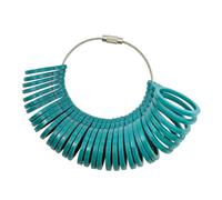 Practical Retro Rings Size Measurement Tool 5 Colors Available Texture Finger Sizer Portable Jewelry Accessory Jewelry Sizing Gauge