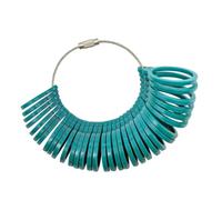 Practical Retro Rings Size Measurement Tool 5 Colors Available Texture Finger Sizer Portable Jewelry Accessory Measurement Tool