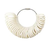 Practical Retro Rings Size Measurement Tool 5 Colors Available Texture Finger Sizer Portable Jewelry Accessory Retro Rings Size Measurer