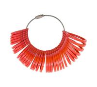 Practical Retro Rings Size Measurement Tool 5 Colors Available Texture Finger Sizer Portable Jewelry Accessory Jewelry Accessories Sizing Tool