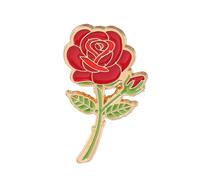 Practical Rose Brooch Accessory Unique Rose Flower Brooch Pin Adornment Adds a Touch of Charm to Any Ensembles Wedding Suit Accessory