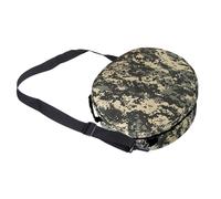 Practical Round Diving Equipment Bag for Hose and Weight Belt Storage with Foam Pad Accessory Pouches Dive Hose Protection Bag
