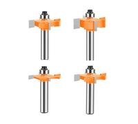 Practical Router Bit Set For Wood Joinery 8mm Shank With Long Time Ball Bearing High Accuracy Milling Cutter Softwood Milling Bit