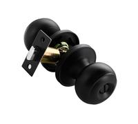 Practical Safe Sphericals Door Handle with Rustproof Finish and Quick Setups Accessory for Home Privacy Security Ergonomic Door Handle