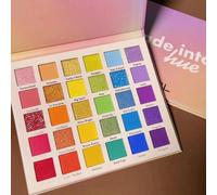 Practical Safe Sweat-proof Portable 30-color Pearly Matte Glitter Eyeshadow Rainbow Palette for Women Eye Shadow