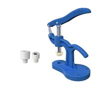 Practical Safety Eye Tool for Crochet & Stuffed Animals,5-45mm Crocheting Eyes Auxiliary Tool with Adapters,Professionally Designed for Making Large Special Safety Eyes (Blue)