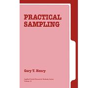 Practical Sampling: 21 (Applied Social Research Methods)