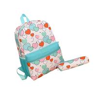 Practical School Bag And Pen Pouches Set For Kids Students Large Cartoon Styles Backpack With Adjustable Shoulder Strap Fashionable Kids Book Bag