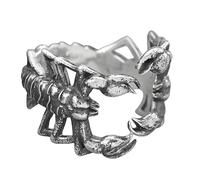 Practical Scorpions Shape Geometric Adjustable Open Alloy Texture Suitable for Wedding Parties Wear Gothic