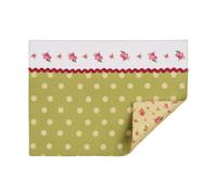 Practical Set Of Four Rose Cottage Placemats, Stylish Placemats Set Of 4, Reversible Placemats For Table