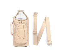 Practical Shoulder Bag Designed to Carry Water Bottles with Compartments for Phone Keys and Essential Nylon Bag