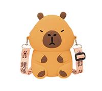 Practical Silicone Animal Shoulder Bag Cartoon Satchel Casual Crossbody Bags For School Trip And Everyday Adventures Birthday Crossbody Bag