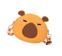 Practical Silicone Animal Shoulder Bag Cartoon Satchel Casual Crossbody Bags For School Trip And Everyday Adventures Children's Accessories Bag
