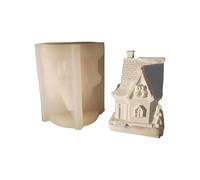 Practical Silicone Castles Mold for Plaster Easy Release and Sturdy Suitable for Various Creative Activities Sturdy Silicone