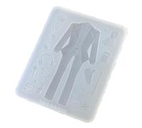 Practical Silicone Mold High School Uniform is a temperature resistant mold that forms unique epoxy mold jewelry making tools for crafting enthusiasts