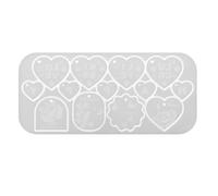 Practical Silicone Valentines Heart Pendant Accessory for Crafting Personalize Styles Gifts Home Or Studio Heart Pendant