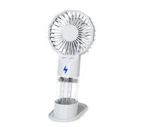 Practical Small Desktop Fan Comfortable Handheld 1200mAh Office Rechargeable Air Cooling Suitable For Home USB Rechargeable Fan