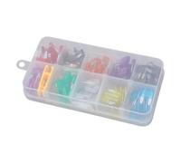 Practical Small Fuses Pack of 120 Color Code Portable Accessory for Easy Use Recognition Secure Electrical Systems Automotive Fuses