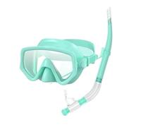 Practical snorkelling equipment, dry snorkelling and leak protection mask, travel snorkelling set, diving goggles for adults, diving goggles present