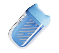 Practical Soap Plate Soap Dish Holder Leakproof With Drainage Hole And Cats Ear Lid For Business Trip To Carry Holder