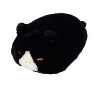 Practical Soft Cats Plushes Animal with Big Eye for Gifts and Decoration Soft Puss Pillow Warm Puss Toy