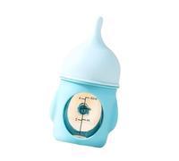 Practical Soft Silicone Nipples Pet Feeders Bottle for Nursing Newborns Kittens and Puppies Easy to Cleaning 80ml Clear Scale Feeding Bottle