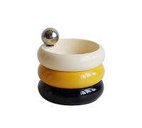 Practical Solid Color Large Capacity Multilayer Necklace Earrings Ring Dorm Storage Box Jewelry Case Multilayer Organizer Home Storage Solution Bathroom Cosmetic Organizer Makeup