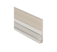 Practical Sound Insulation Door Seal Strip Made of TPE, Measures 100 cm for Home Use (S)