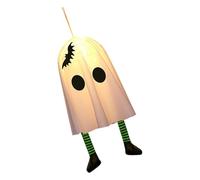 Practical Spirit Hanging Light For Halloween Decorations Safe Specter Ornament With Energy Efficient LED Lighting Fabric Specter Halloween Decoration