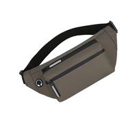 Practical Sports Belt for Running Cycling Fitness Adjustable Waist Pack with Secure Pockets for Phone Essential Men's Crossbody Chest Bag