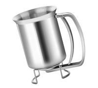 Practical Stainless Steel Batter Dispenser 680ML Pastes Dispenser Batter Funnel For Pancakes Cupcake Waffles Pancakes