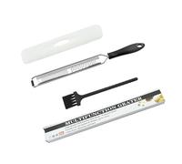 Practical Stainless Steel Cheese Grater Lemon Zester Multipurpose Kitchen Tool and Gadgets for Smooth Peeling Professional Stainless Steel Multipurpose Grater with Ergonomic Handle