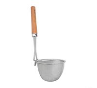 Practical Stainless Steel Strainer for Pasta and Vegetables, Mesh Design for Efficient Water Drainage (G)