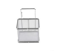 Practical Stainless Steel Strainer for Pasta and Vegetables, Mesh Design for Efficient Water Drainage (F)