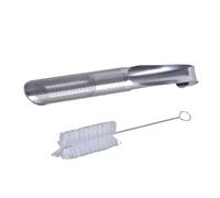 Practical Stainless Steel Teas Diffuser Hanging Hook Handle Food Grade Stick Tube Strainer for Loose Teas and Coffee