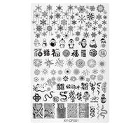 Practical stamping plate rustproof nail art template suitable for creating a unique look for any occasion. Rust proof nail stencils